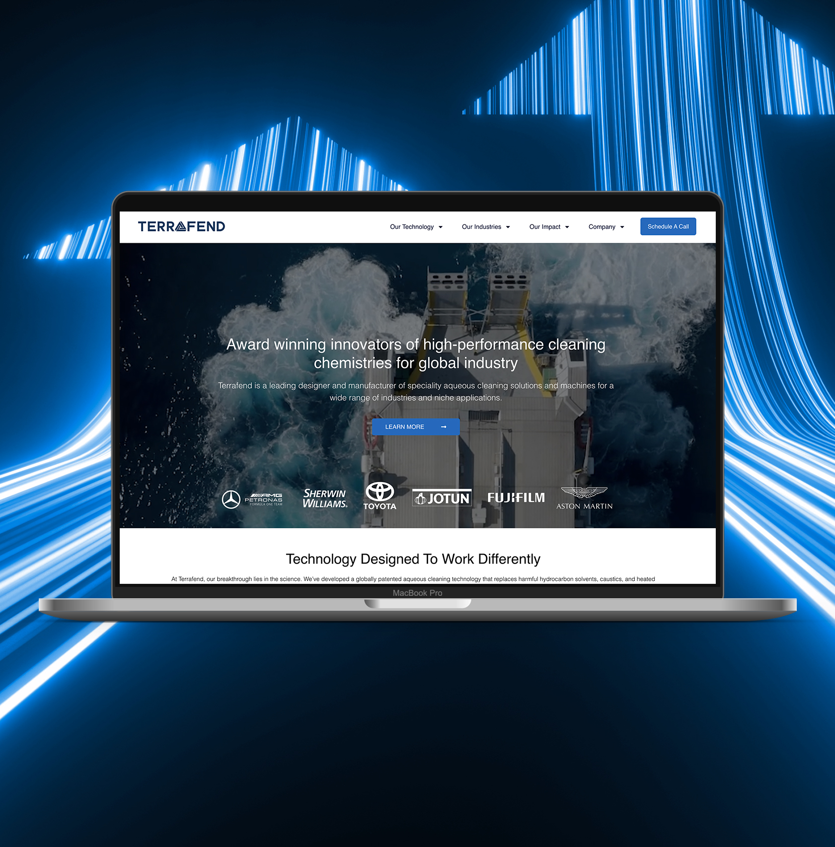 Terrafend Website Development